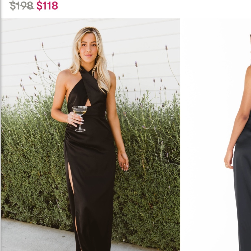 Show Me Your Mumu-Adele Halter Maxi Dress